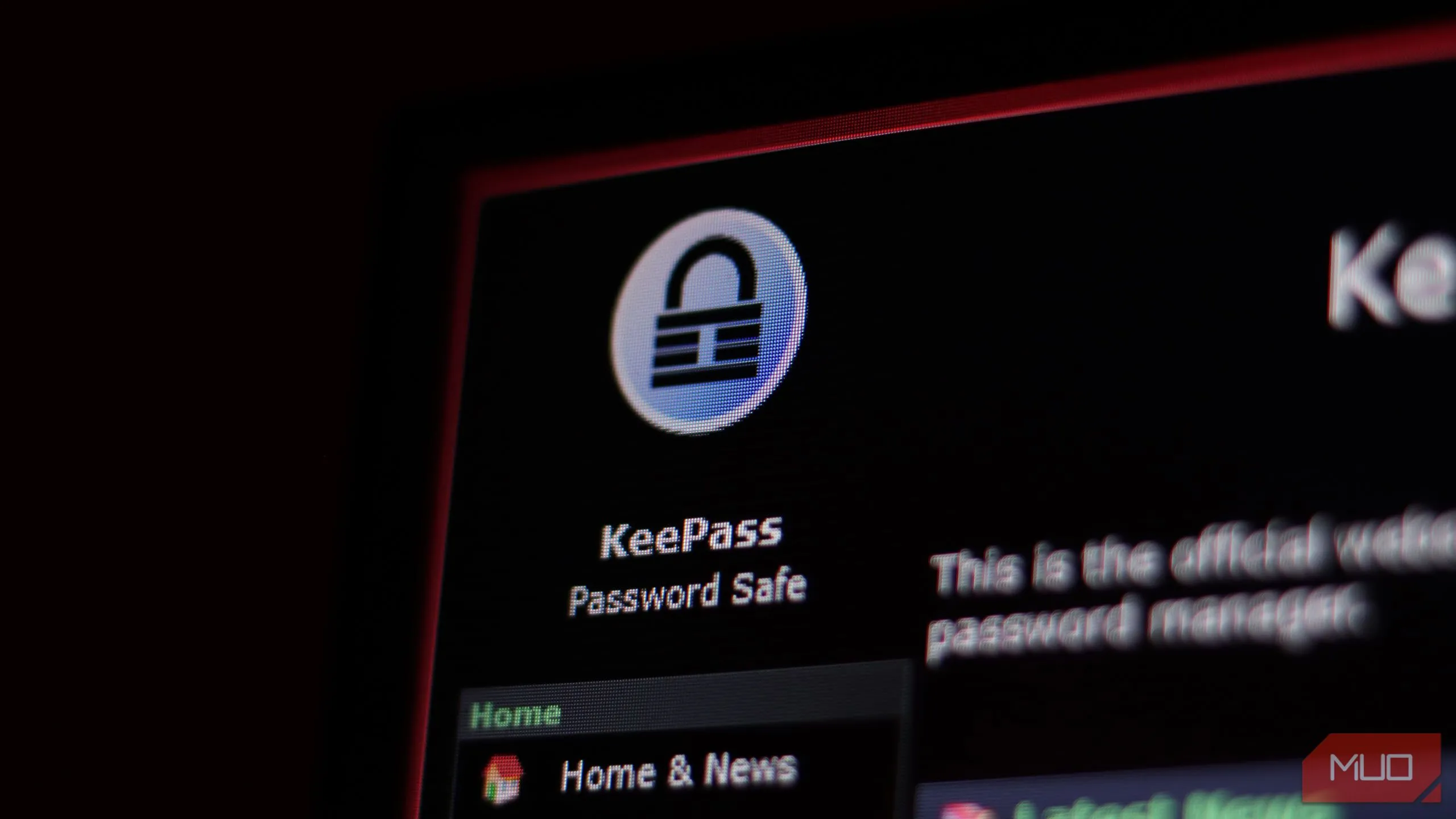 Website chính thức của KeePass Password Safe, một trình quản lý mật khẩu miễn phí mã nguồn mở.